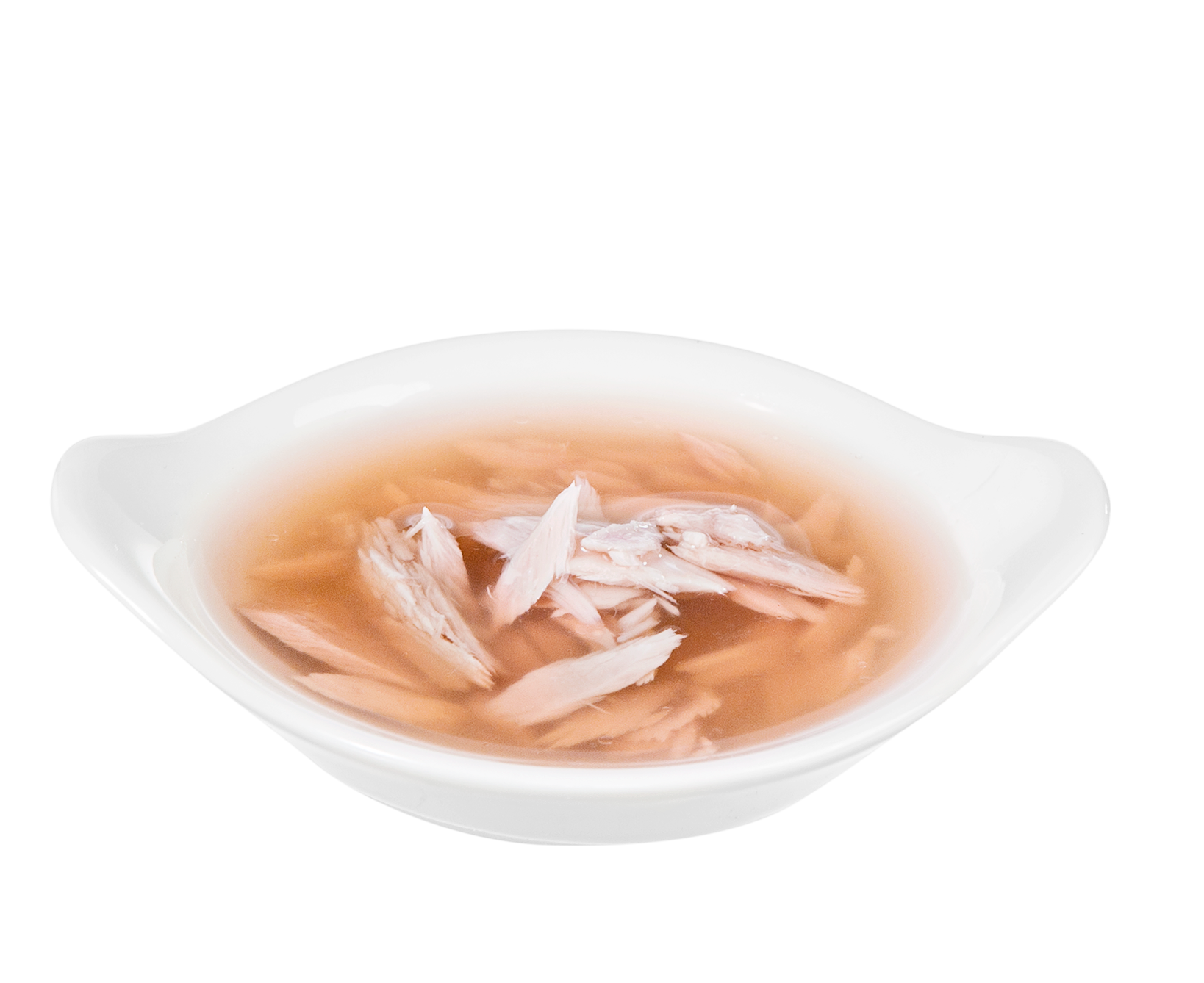 PrimaCat Soup tunfisk i buljong kattefôr, porsjonsbilde