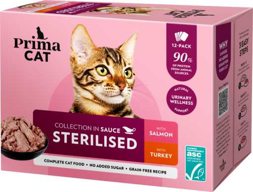 Steriloiduille lajitelma